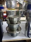 Stainless Steel Bowl with Lid - 2