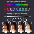 MJ-26 10-Inch RGB LED Ring Light - 1