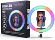 MJ-26 10-Inch RGB LED Ring Light - 3