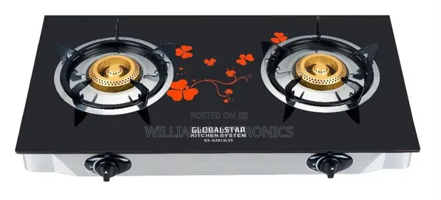 Globalstar Glass Double Gas Stove - 1