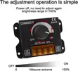 DC 5V-24V 30A PWM LED Dimmer Controller Switch with Remote - 4