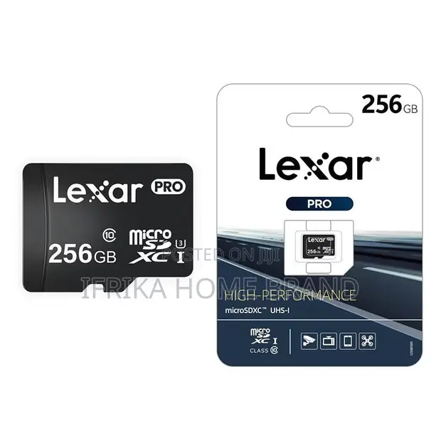 128GB Lexar High-Performance microSDXC UHS-I Memory Card - 1