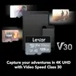128GB Lexar High-Performance microSDXC UHS-I Memory Card - 2