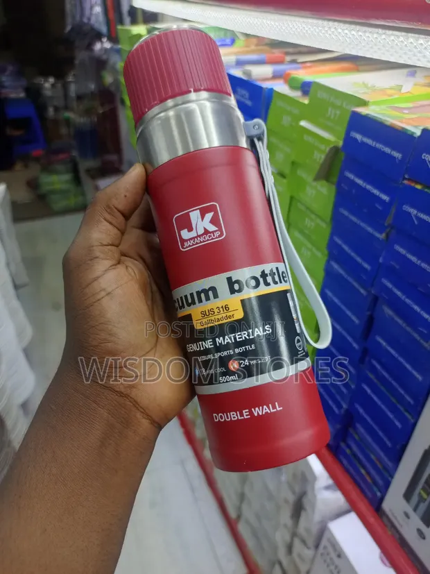Vacuum Insulated Stainless Steel Water Bottle/Flask 500ml - 1