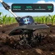 Cordless Tiller Cultivator, 500W - 3