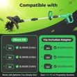 Cordless Tiller Cultivator, 500W - 4