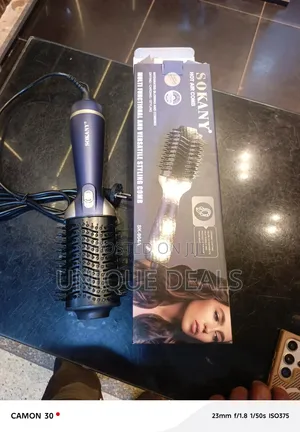 Multi-Functional Hot Air Comb Hair Dryer