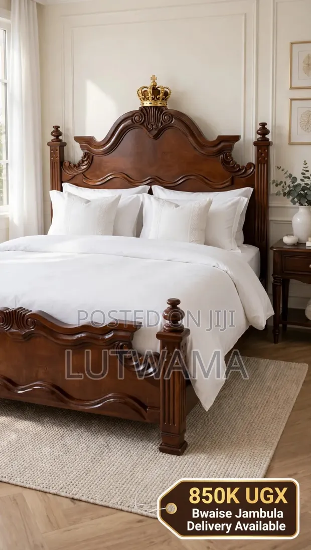 Luxury King Size Bed - Mugavu Wood - 1