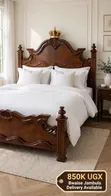 Luxury King Size Bed - Mugavu Wood - 1