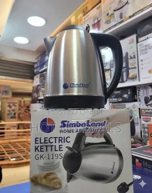 Simbaland 1.8L Fast Boiling Electric Kettle - Silver