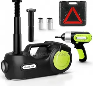 5-Ton Electric Hydraulic Car Jack with Air Pump