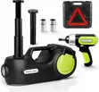 5-Ton Electric Hydraulic Car Jack with Air Pump - 1