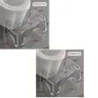 Transparent Toilet Foot Stool - 1