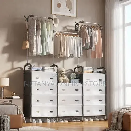 Multipurpose Clothes and Shoes Cabinet - 1
