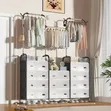 Multipurpose Clothes and Shoes Cabinet - 2