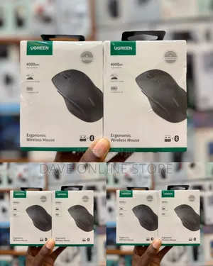 UGREEN Wireless Ergonomic Mouse with Bluetooth 4000DPI