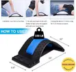 Multi-Level Adjustable Back Stretcher & Lumbar Support - 2