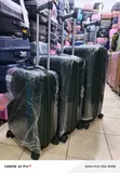 Executive Rubber Plastic Suitcases Full Set (3pcs) - 2