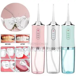 Cordless Water Flosser Oral Irrigator with Detachable Reservoir
