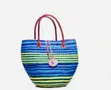 Blue Classic Kiondo Bag - 2