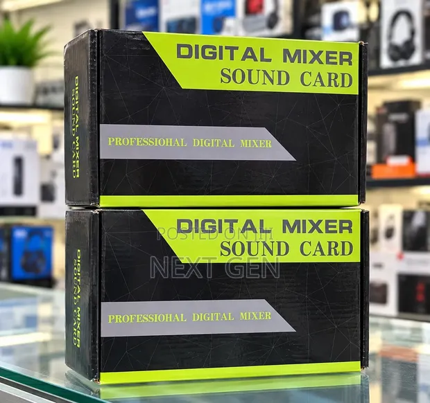 Professional Digital Mixer Sound Card - 1