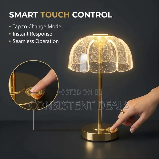 Rechargeable Decorative Table Lamp - 1