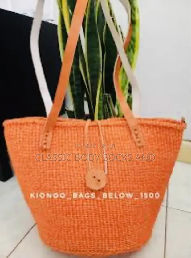 Orange Kiondo Bag - 1