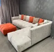 Classic L-Shape Sofa with Center Piece - 2