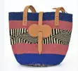 Blue and Pink Kiondo Bag - 1