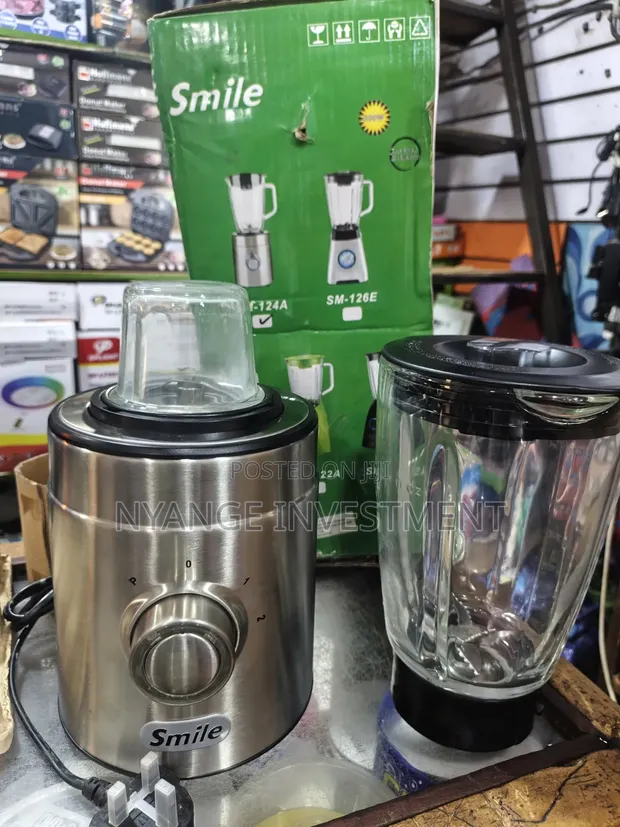 Smile Stainless Steel Electric Commercial Home Blender - 1