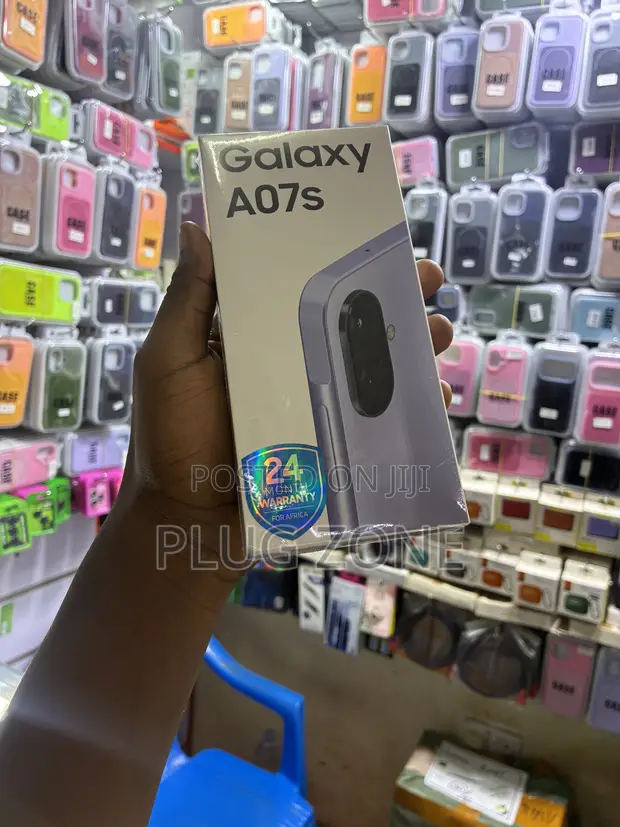 New Samsung Galaxy A07s 64GB Black - 1