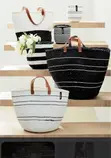 White and Black Kiondo Bag - 2