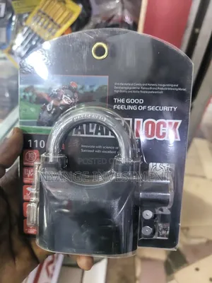 110dB Heavy-Duty Alarm Padlock with Motion Sensor