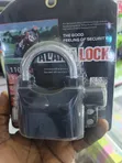 110dB Heavy-Duty Alarm Padlock with Motion Sensor - 3