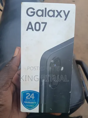 New Samsung Galaxy A07 4G 64GB Black