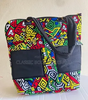 Multicolored Kente Handbag