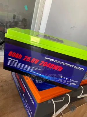 80Ah, 25.6V Lithium Battery