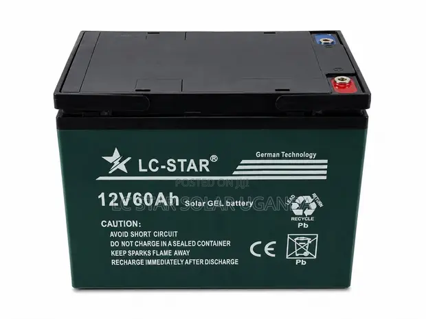60Ah 12V Gel Battery - LC-Star Solar - 1