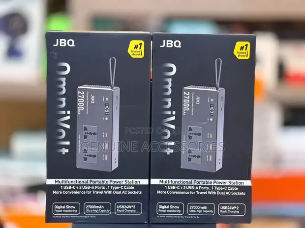 JBQ Omnivolt 27000mAh Portable Power Station - 1