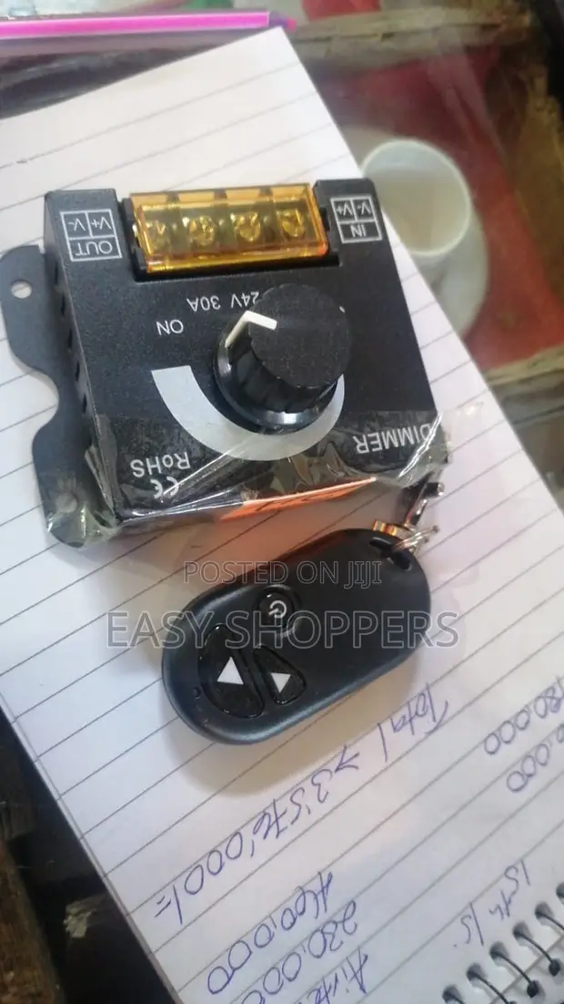 DC 5V-24V 30A PWM LED Strip Dimmer Controller - 1