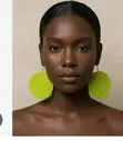 Yellow Sisal Earrings - 2