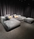 Brand New L-Shaped Sofa with Extension Pouf - 2