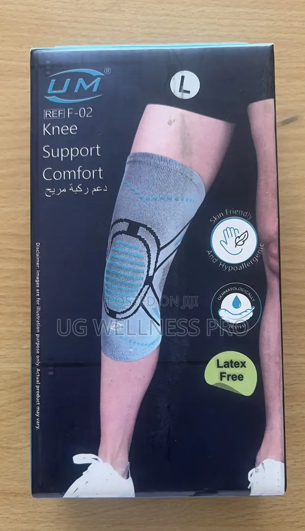 Compression Knee Support (1 Pair) - Joint Pain Relief - 1