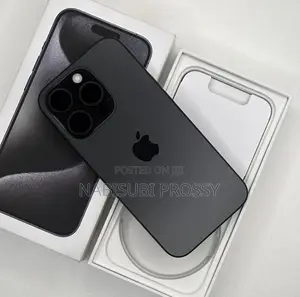 New Apple iPhone 15 Pro Max 256GB Black