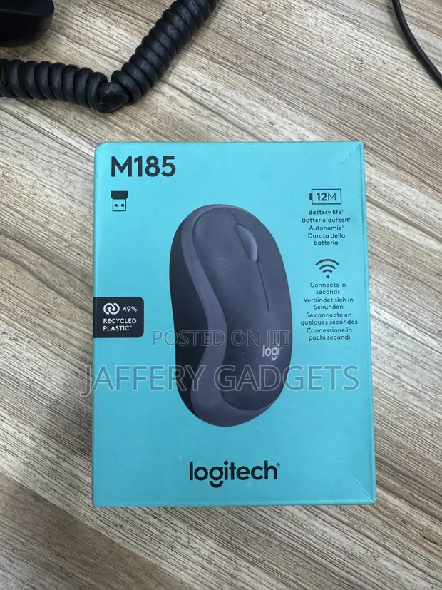 Logitech M185 Wireless Mouse - Brand New - 1