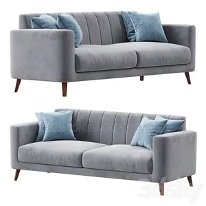 Bismarck 2-Seater Sofas - Brand New, Any Colour