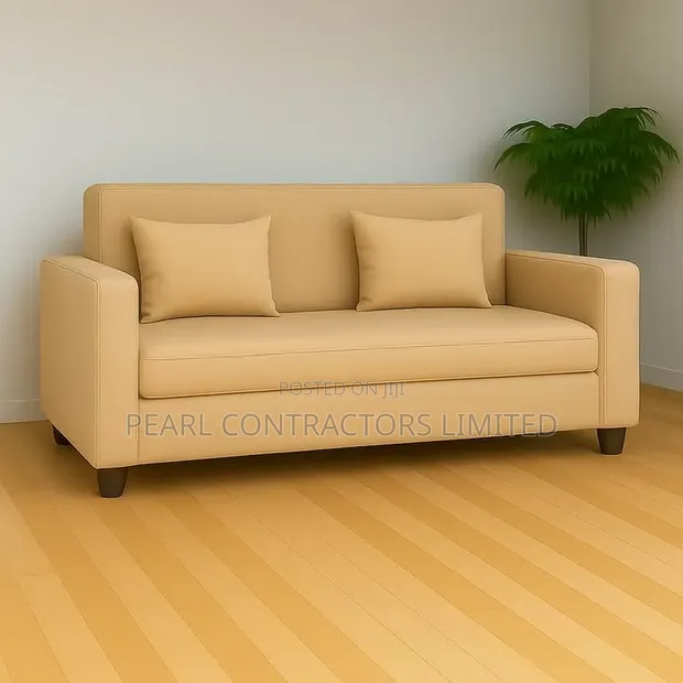 Balozi 2-Seater Box Sofa Couches - Any Colour - 1