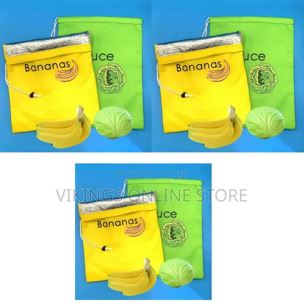 Reusable Fridge Storage Bags for Produce - 1
