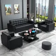Brand New 5-Seater Box Leather Sofas in Any Colour - 1