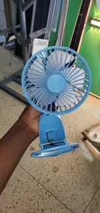 DSP Clip Table Fan with Atmosphere Light - 2